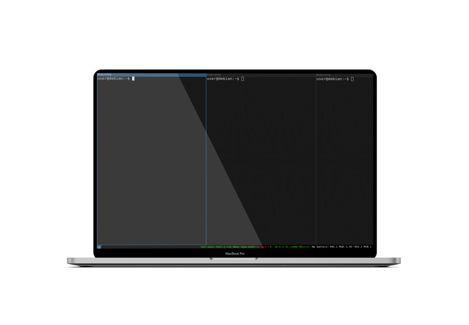 LooM OS i3wm Workspace